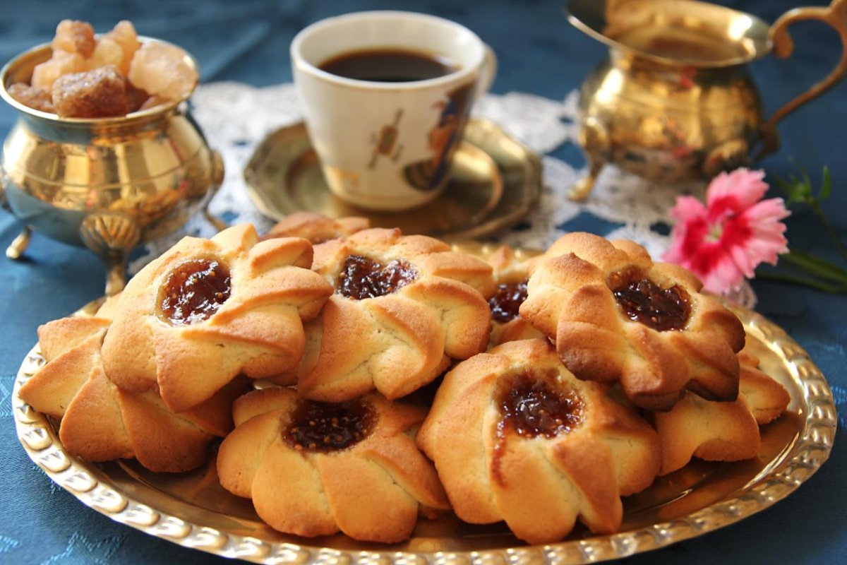 Фон с печеньками