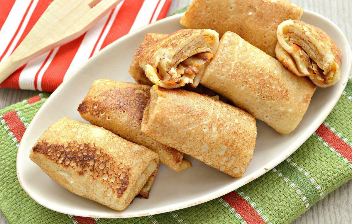 Блинчики с начинкой