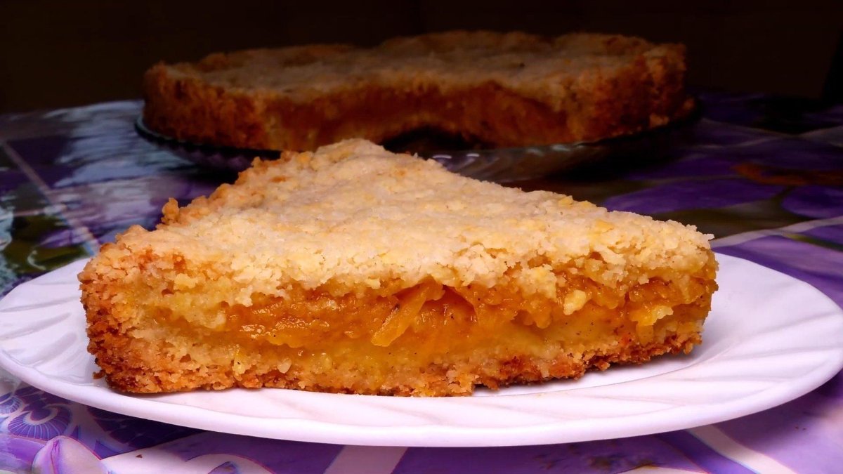 Пирог с апельсиновым соком и цедрой