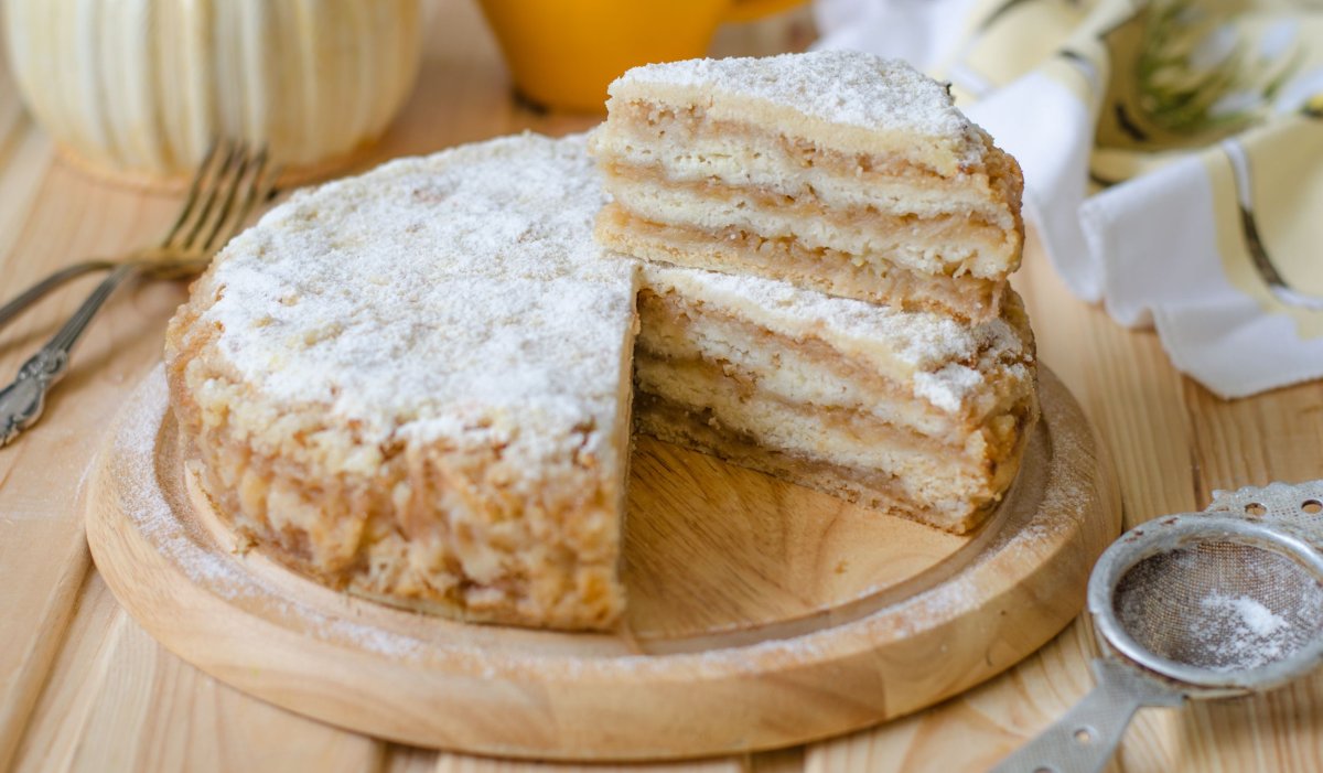 Пирог шарлотка