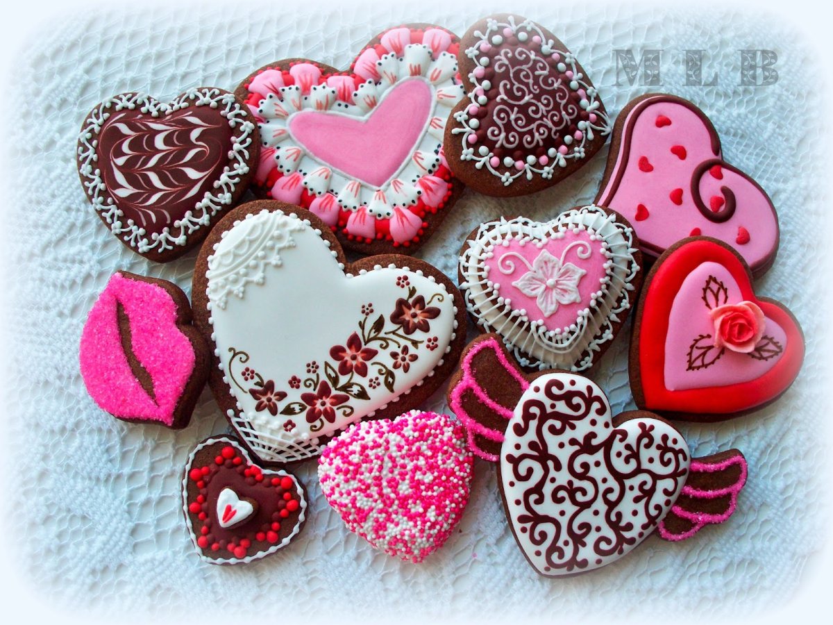 Печенье сердце