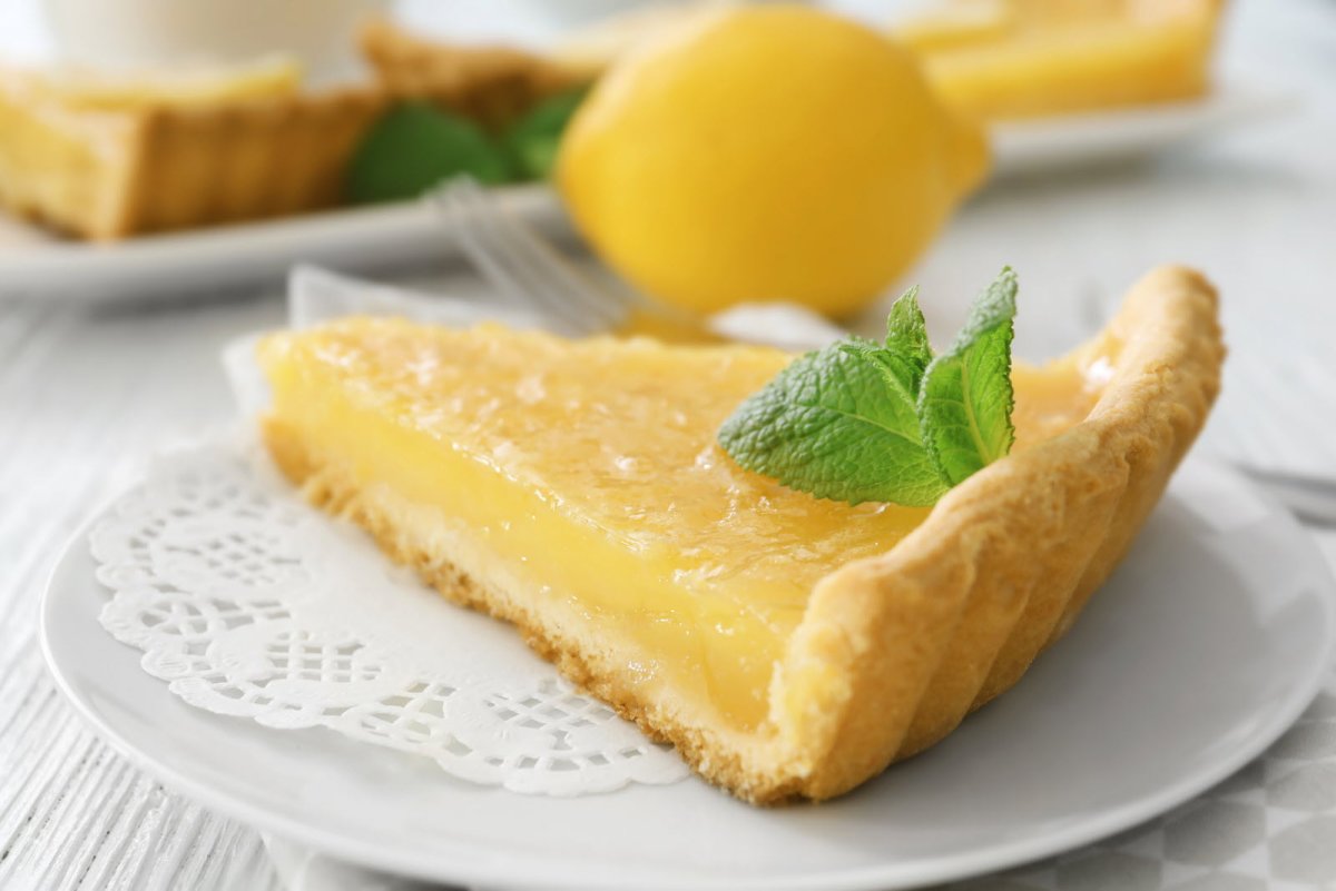 Лимонный Пай с меренгой