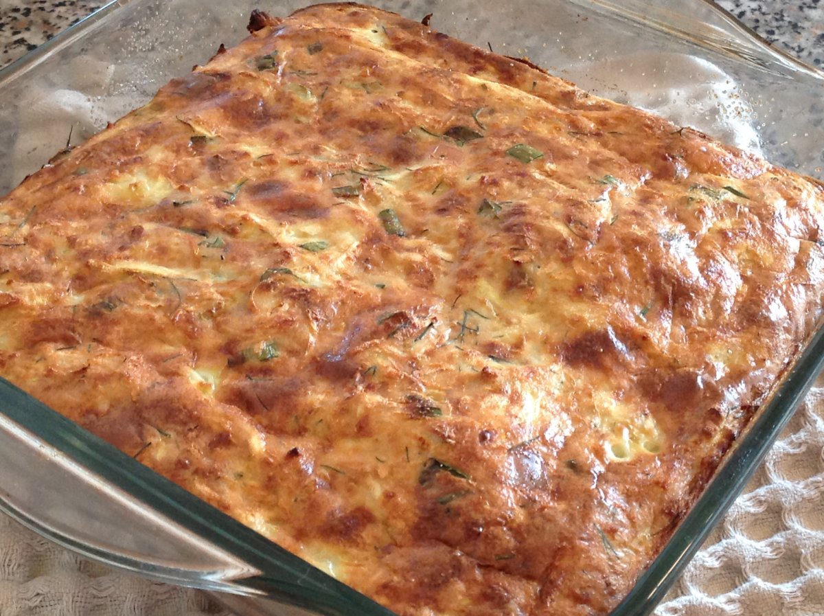 Запеканка кабачки цукини