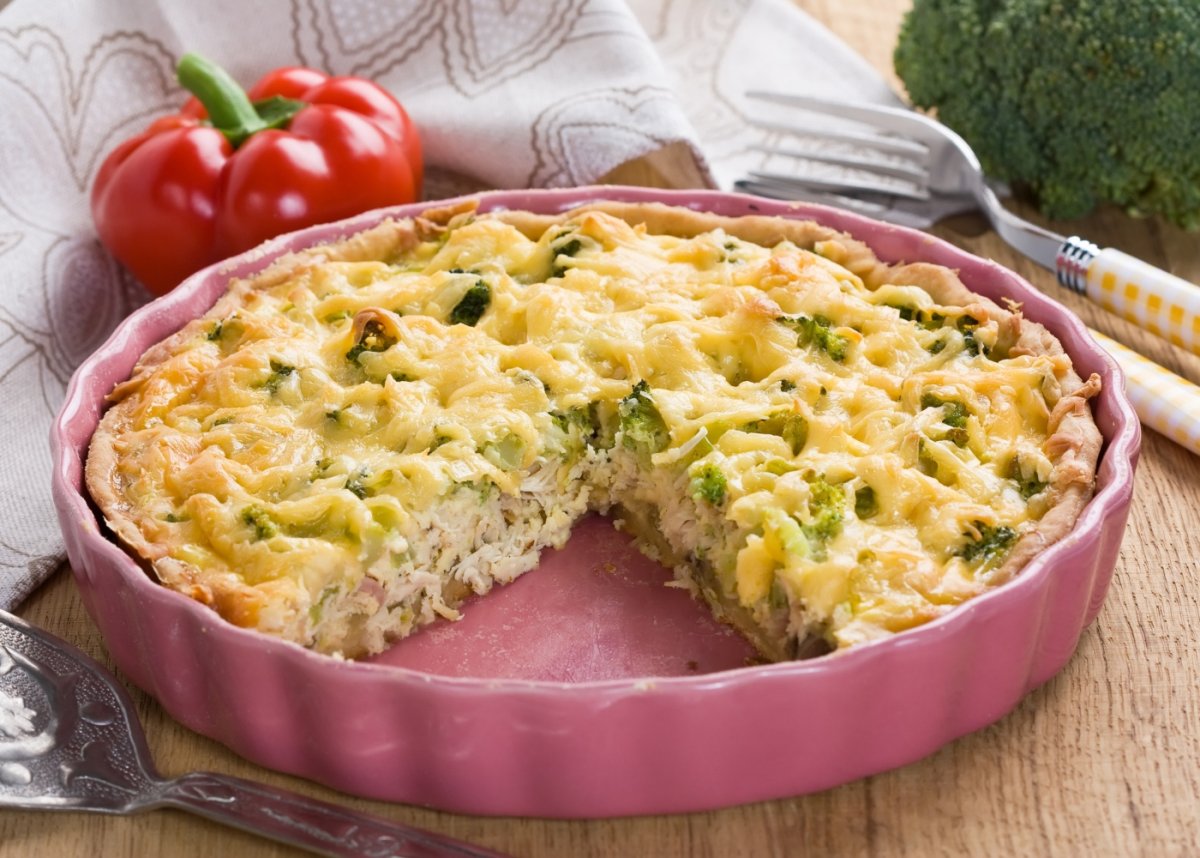 Пирог с кабачком и сыром в духовке