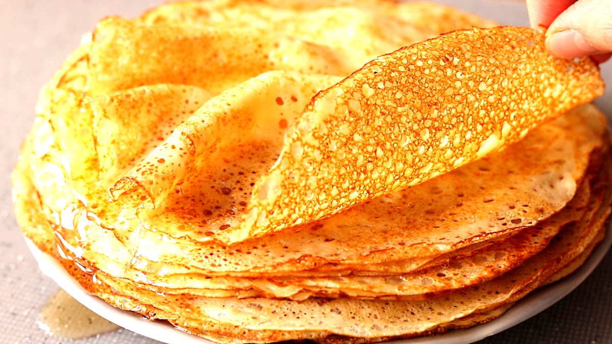 Блины на молоке