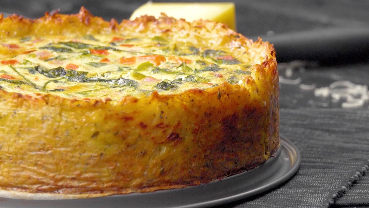 Пирог с картошкой