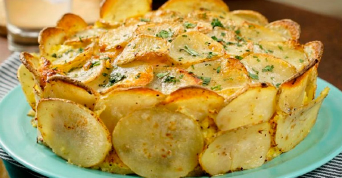 Пирог из картошки