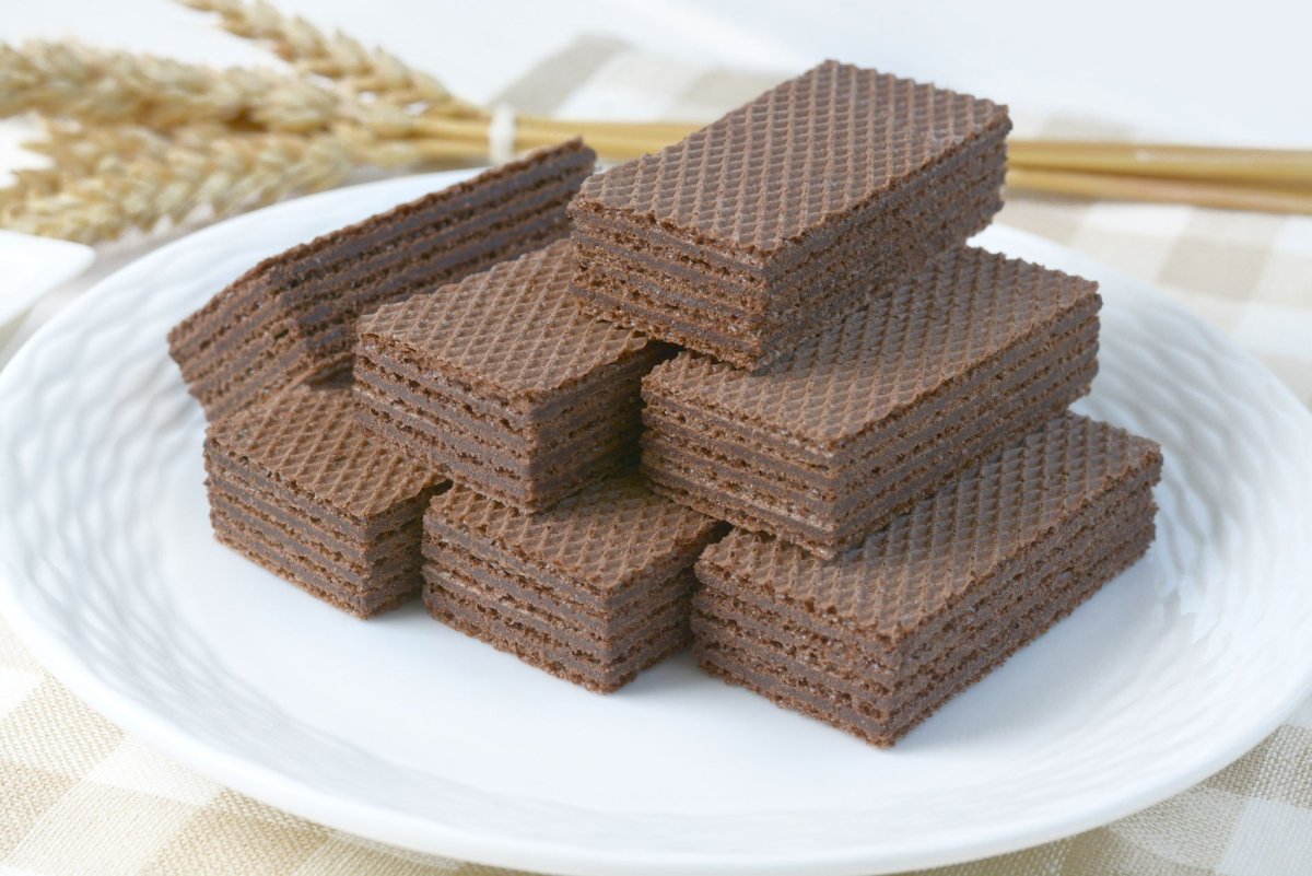 Вафли десертные шоколадные