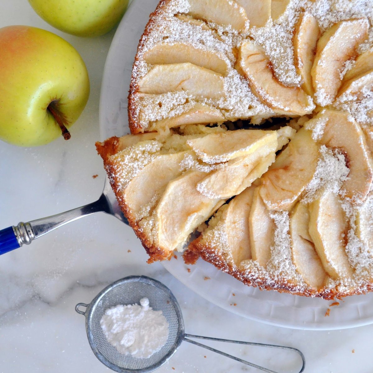Tall Apple Cake