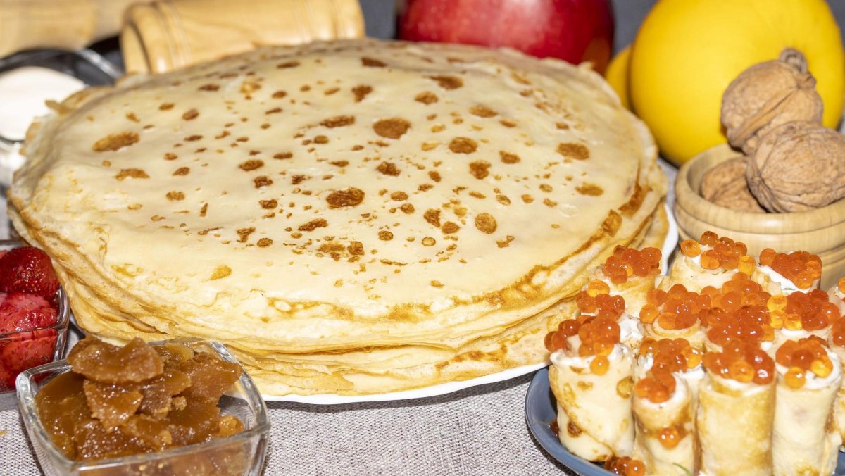 Блинчики на Масленицу