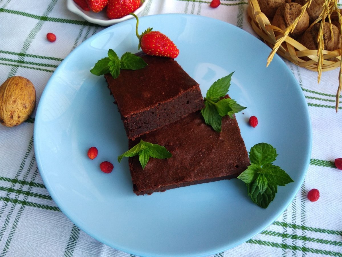 Шоколадно кабачковый кекс