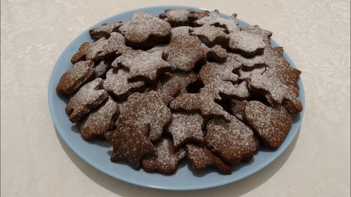Венское шоколадное печенье печенье
