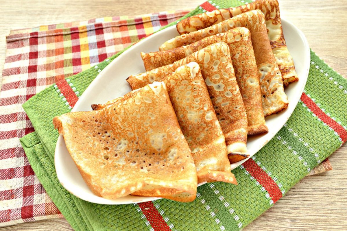 Ажурные блинчики