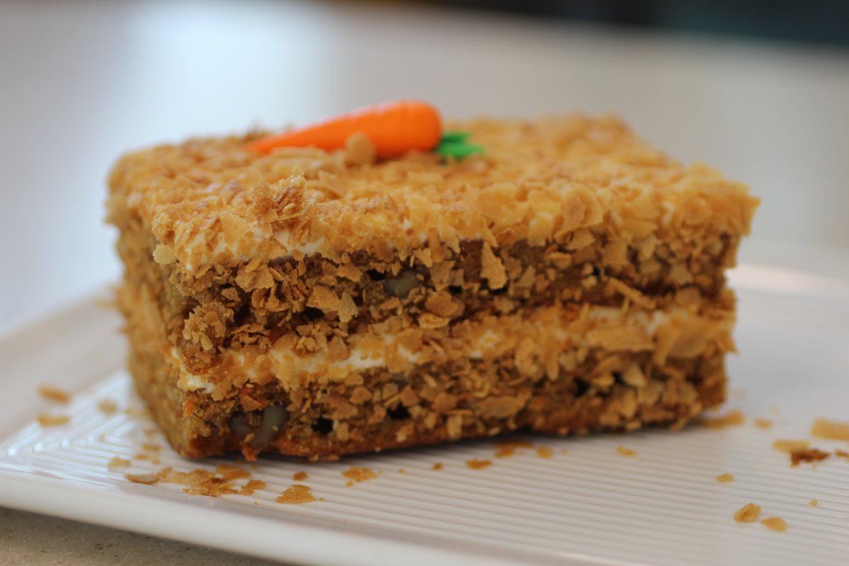 Морковный пирог в духовке