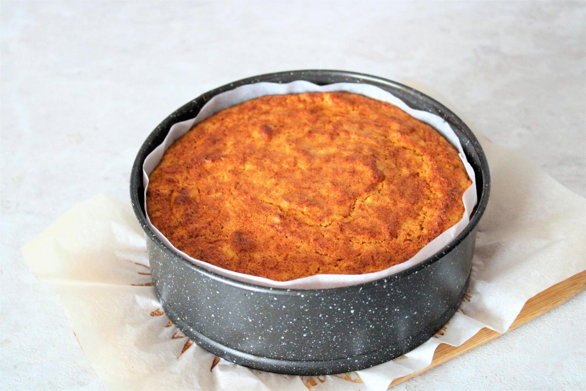 Морковный пирог без яиц