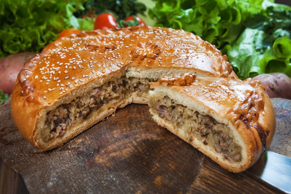 Пирог с мясом