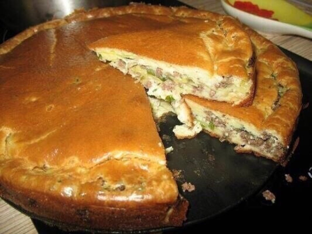 Пирог с капустой