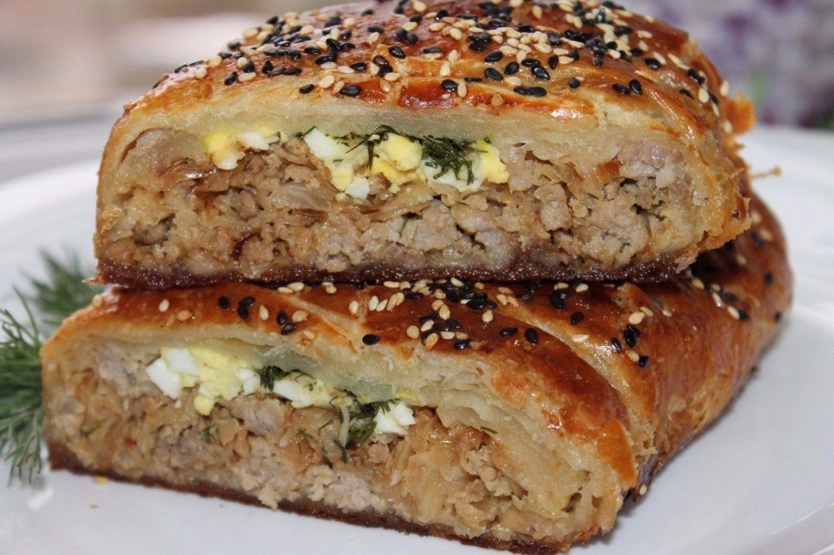 Итальянский мясной пирог