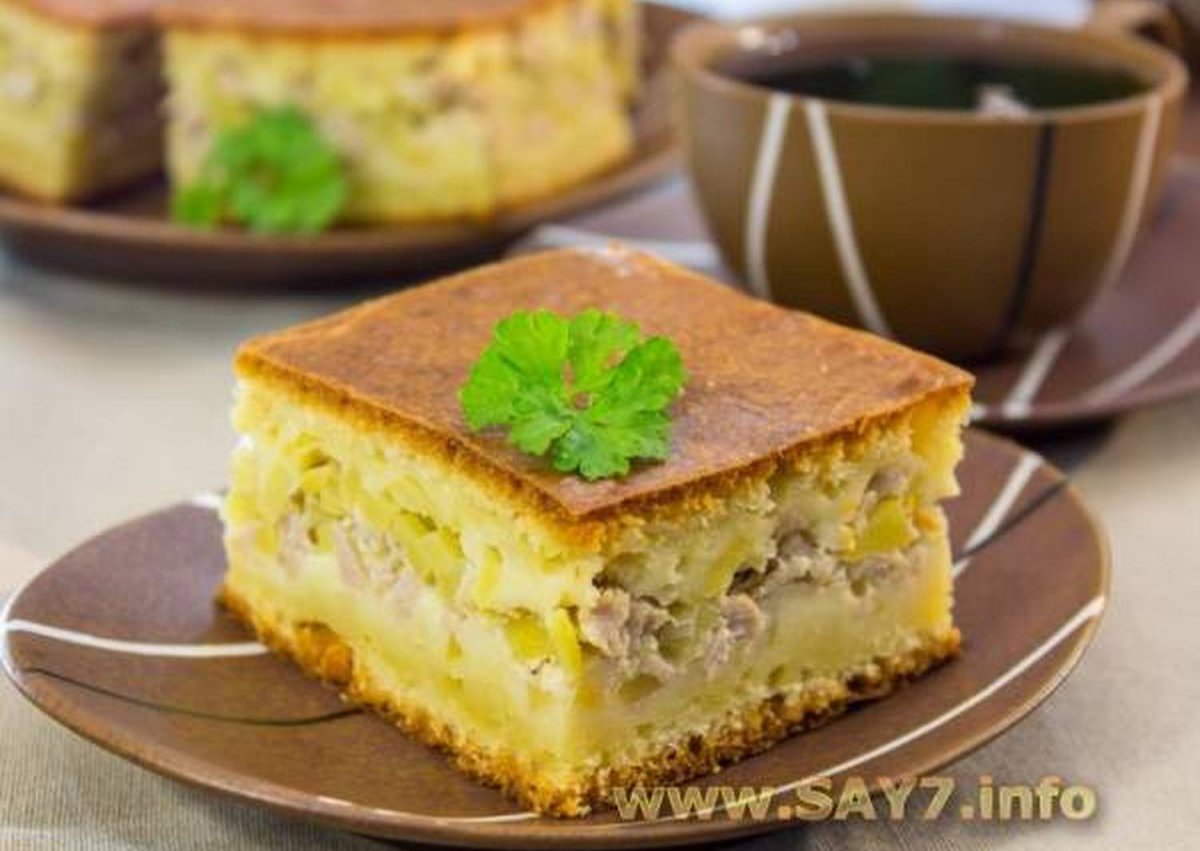 Мясной пирог