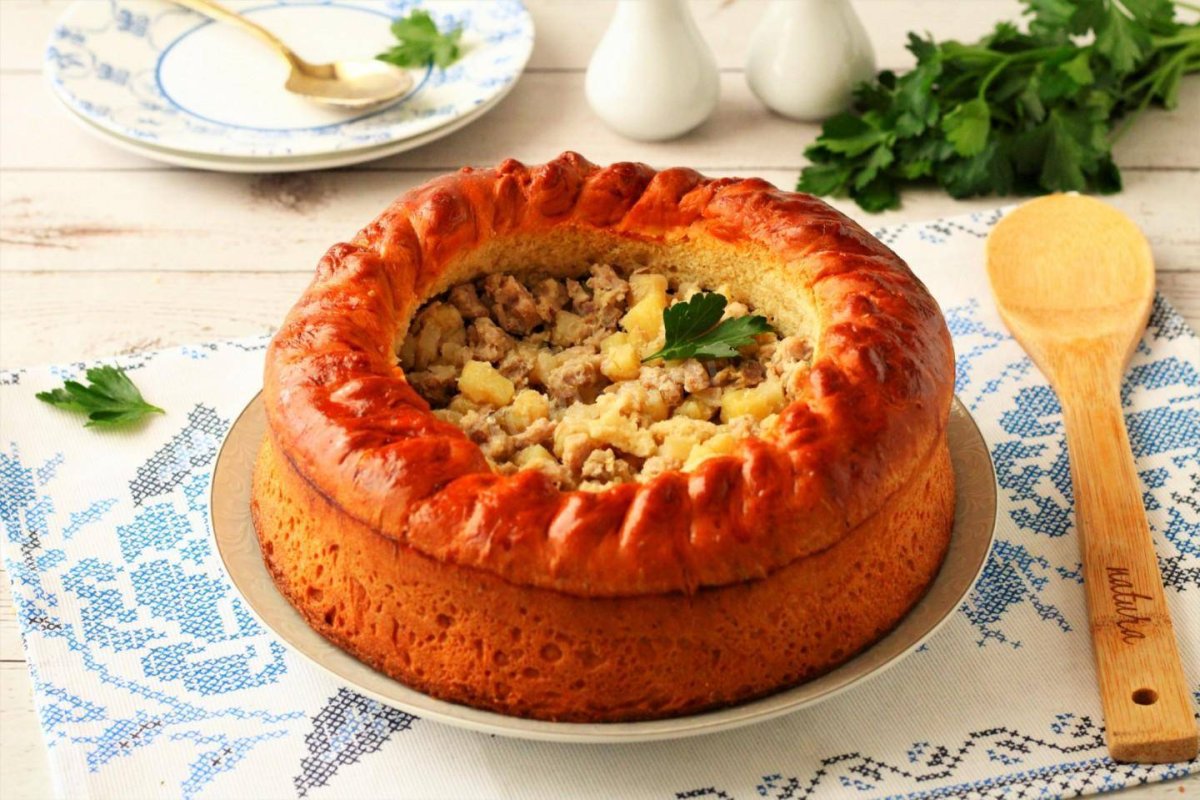 Мясной пирог Туртьер