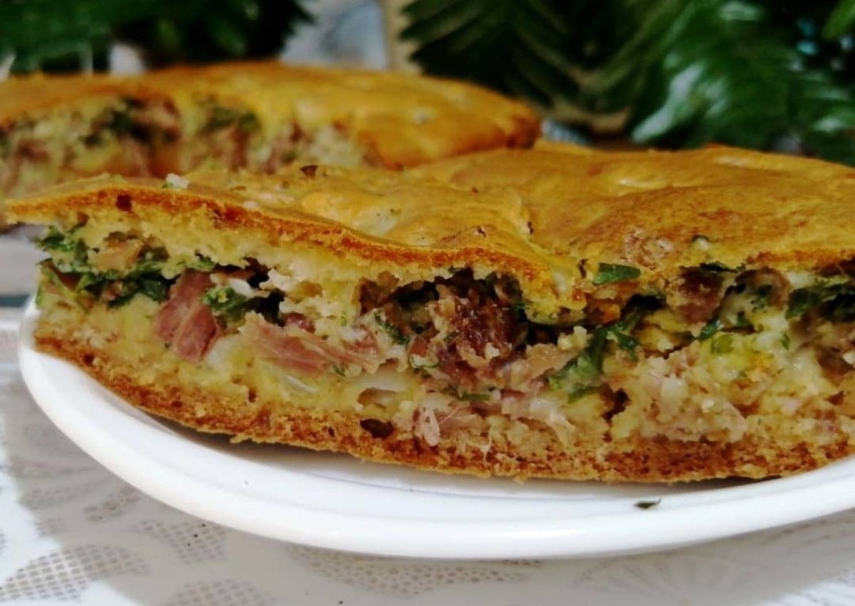 Мясной пирог