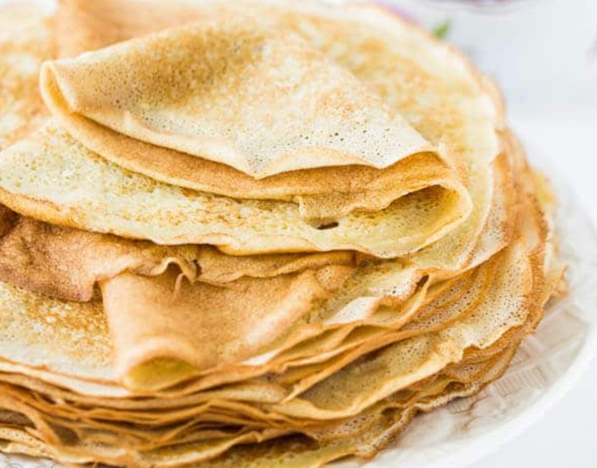 Вкусные блины на кефире