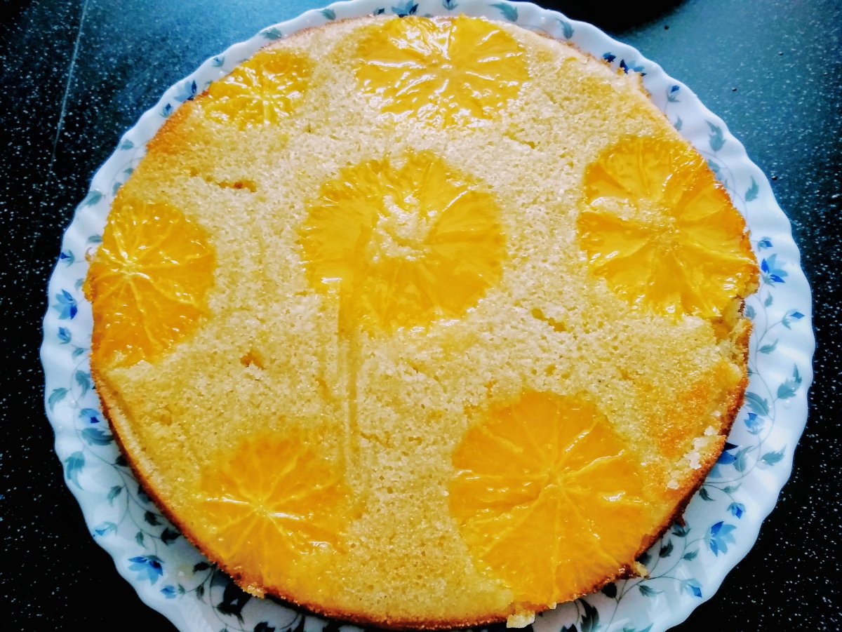 Морковно апельсиновый пирог