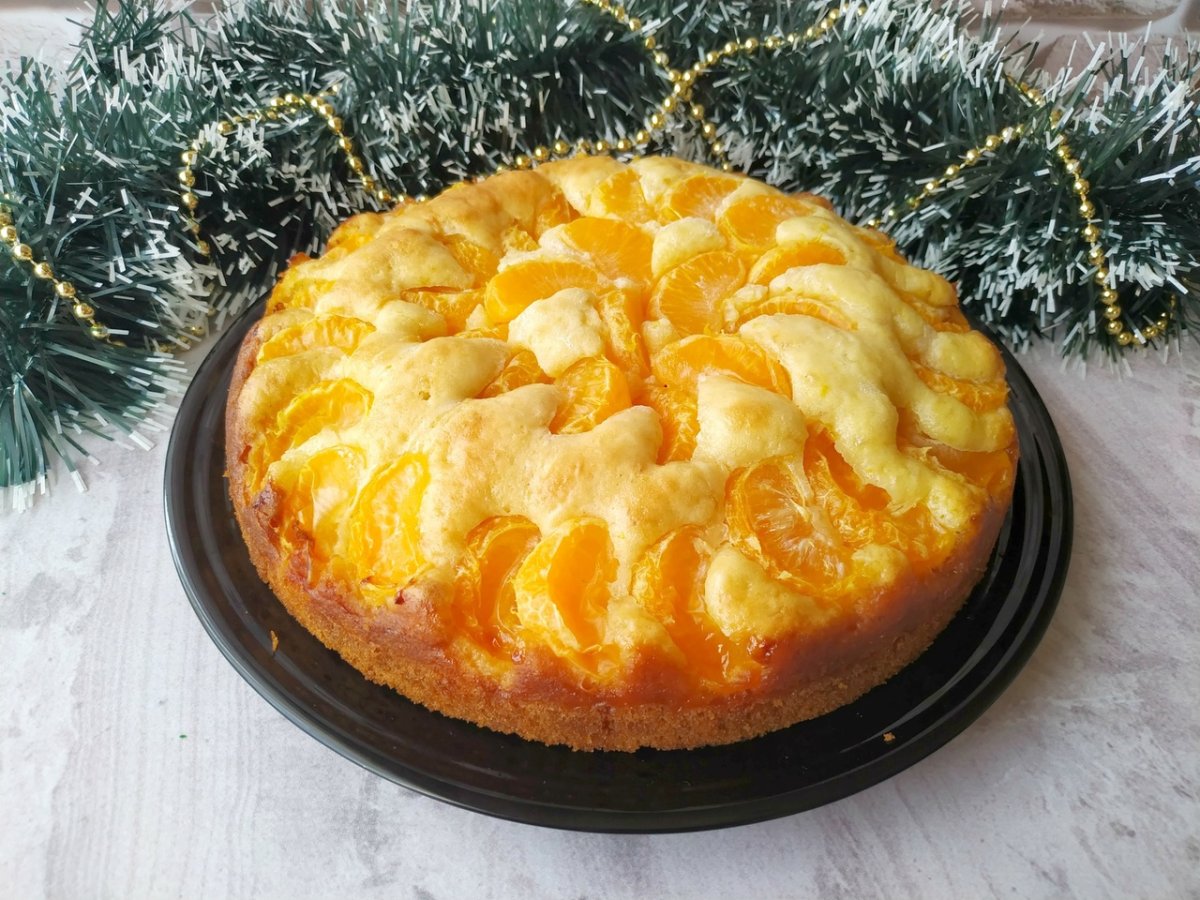 Апельсиновый кекс