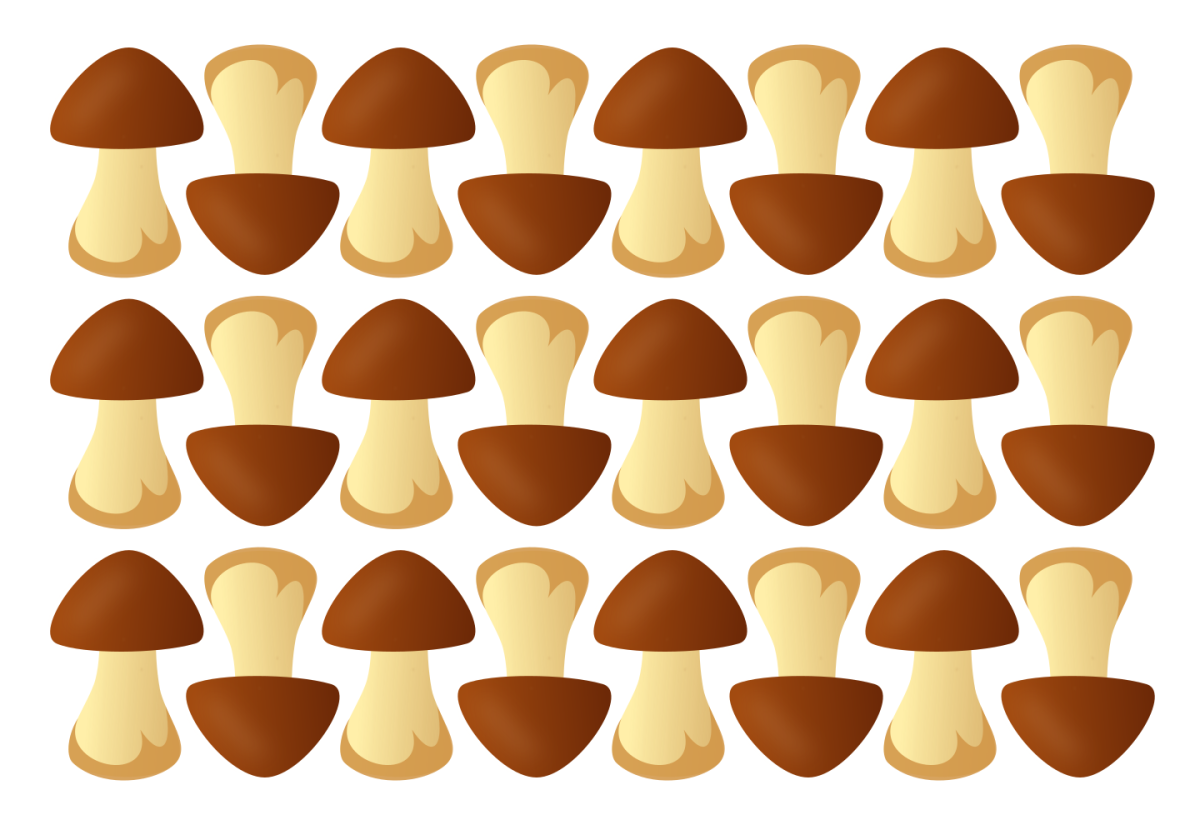 Розовый грибочек Choco boy