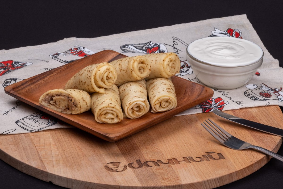 Блины с разными начинками