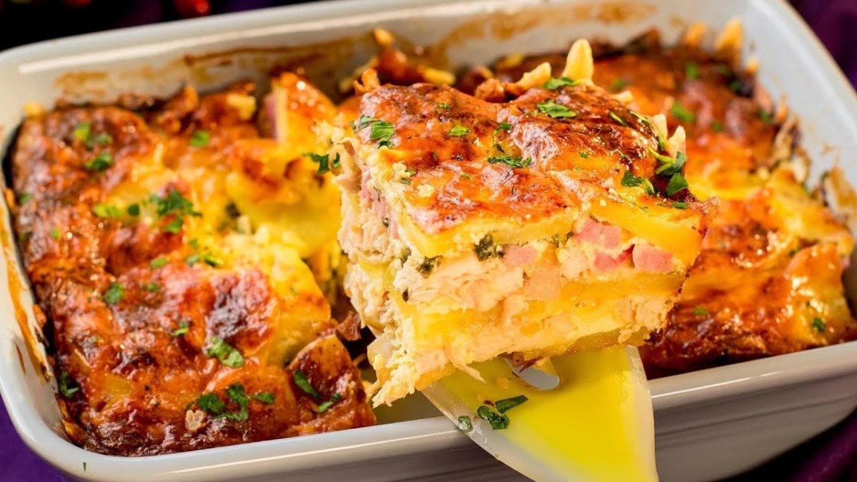 Куриная запеканка
