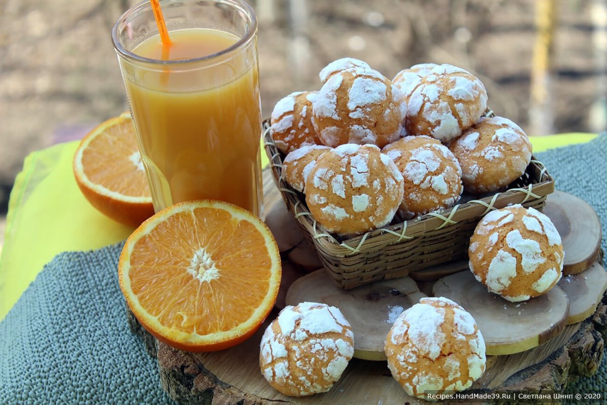 Печенье с апельсином