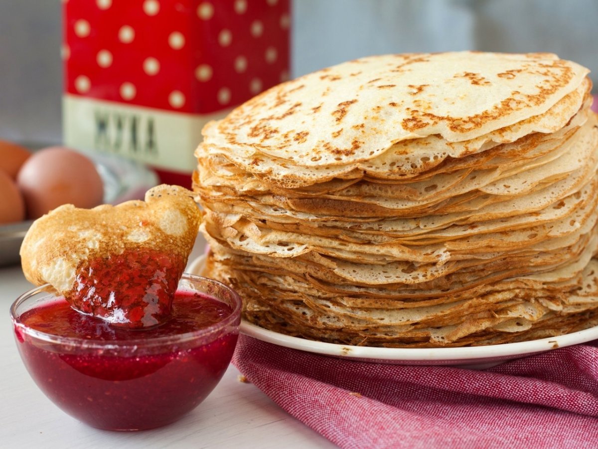 Оладьи с бананом и орехами