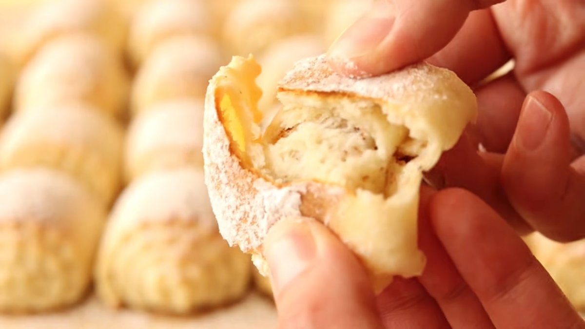 Печенье лимонные полоски