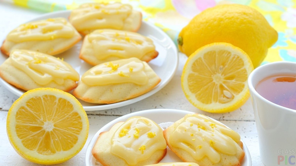 Мягкое лимонное печенье