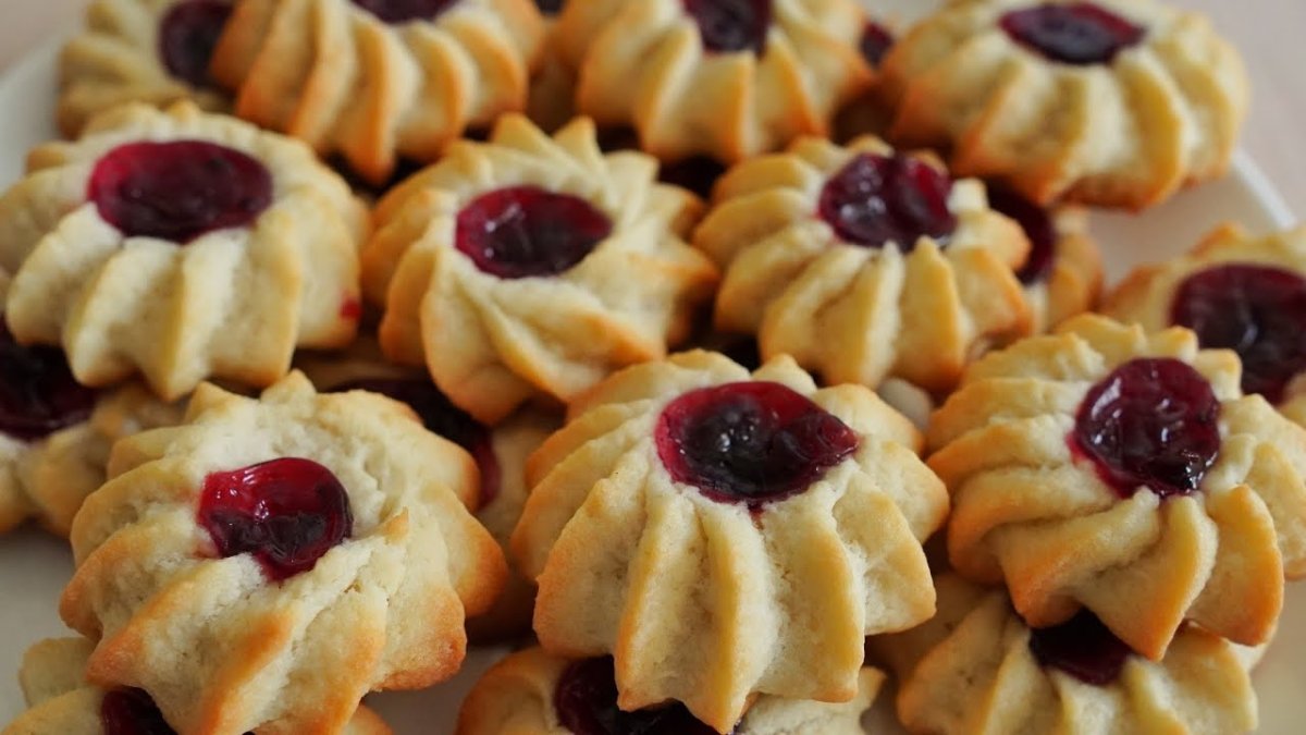 Печенье курабье шоколадное