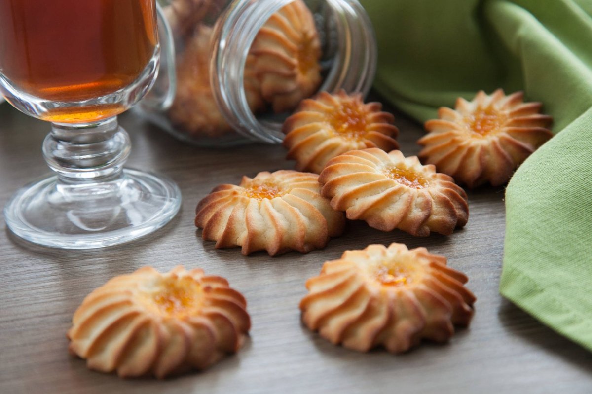 Песочное рассыпчатое курабье