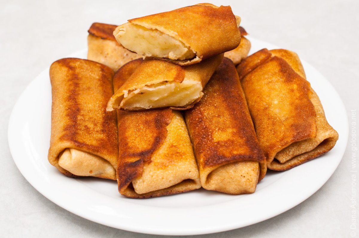 Блинчики с картошкой