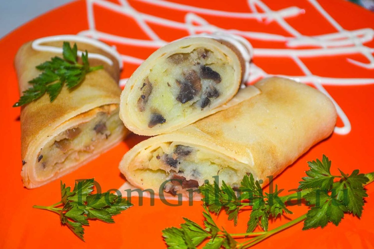 Блинчики мешочки