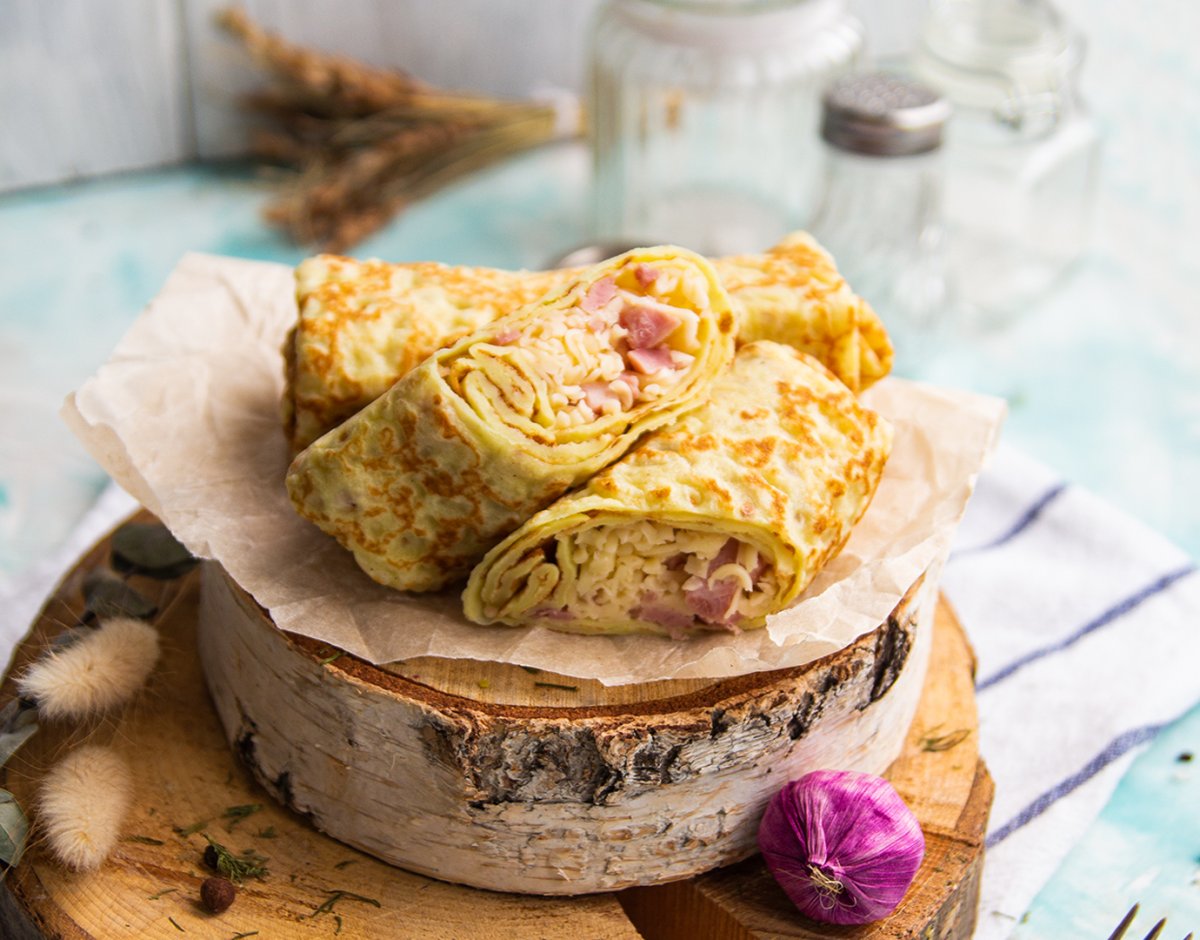 Блины с сыром