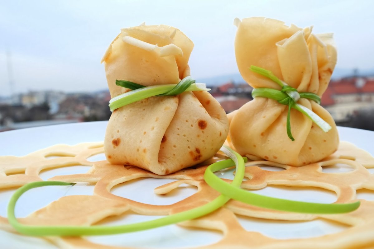Блины начинка с грибами