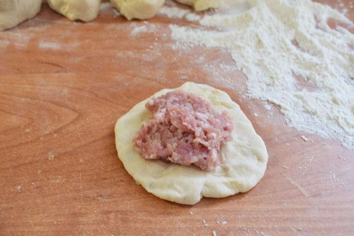 Фарш жареный с луком