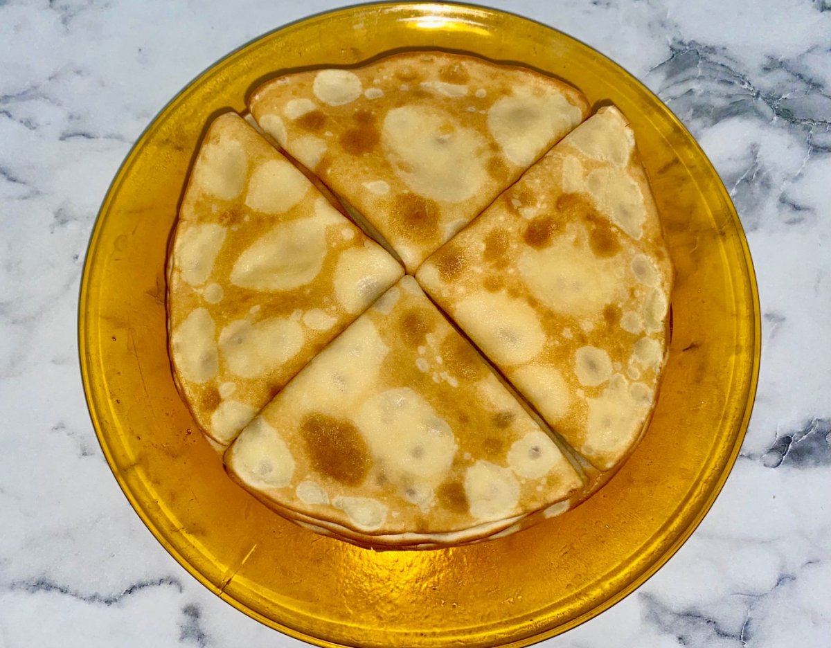 Блины на прокисшем молоке