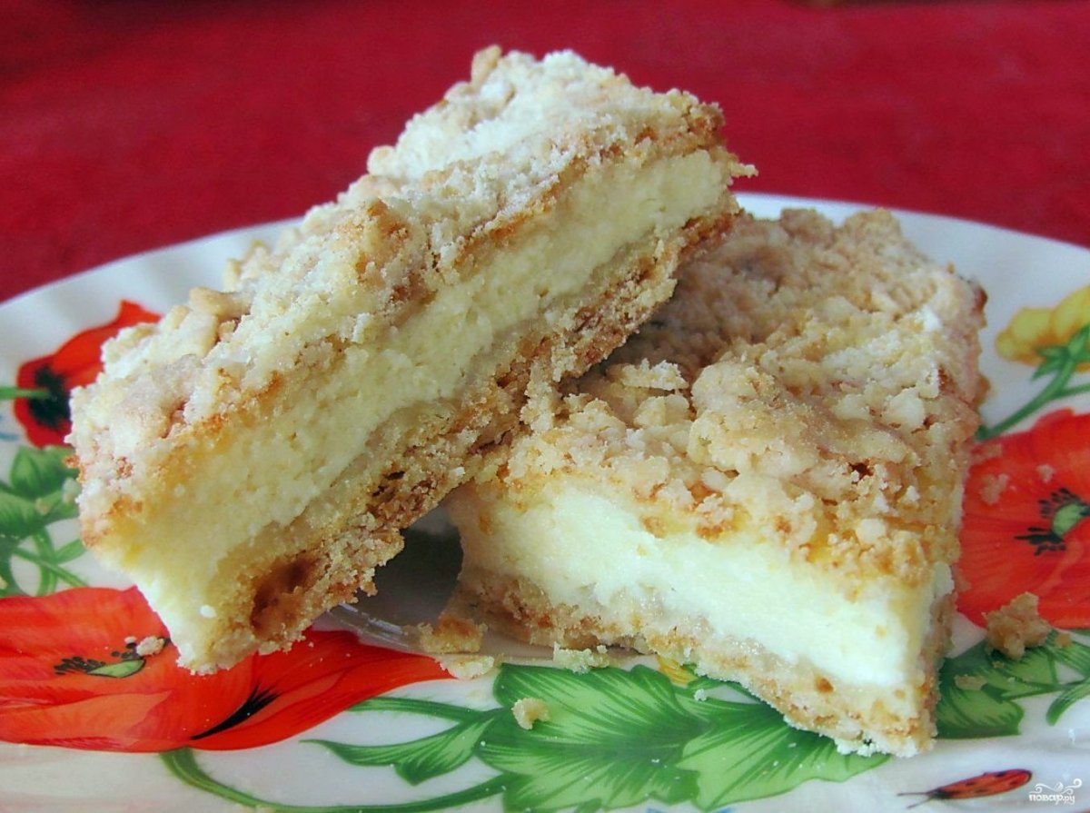 Пирог творожник Королевский