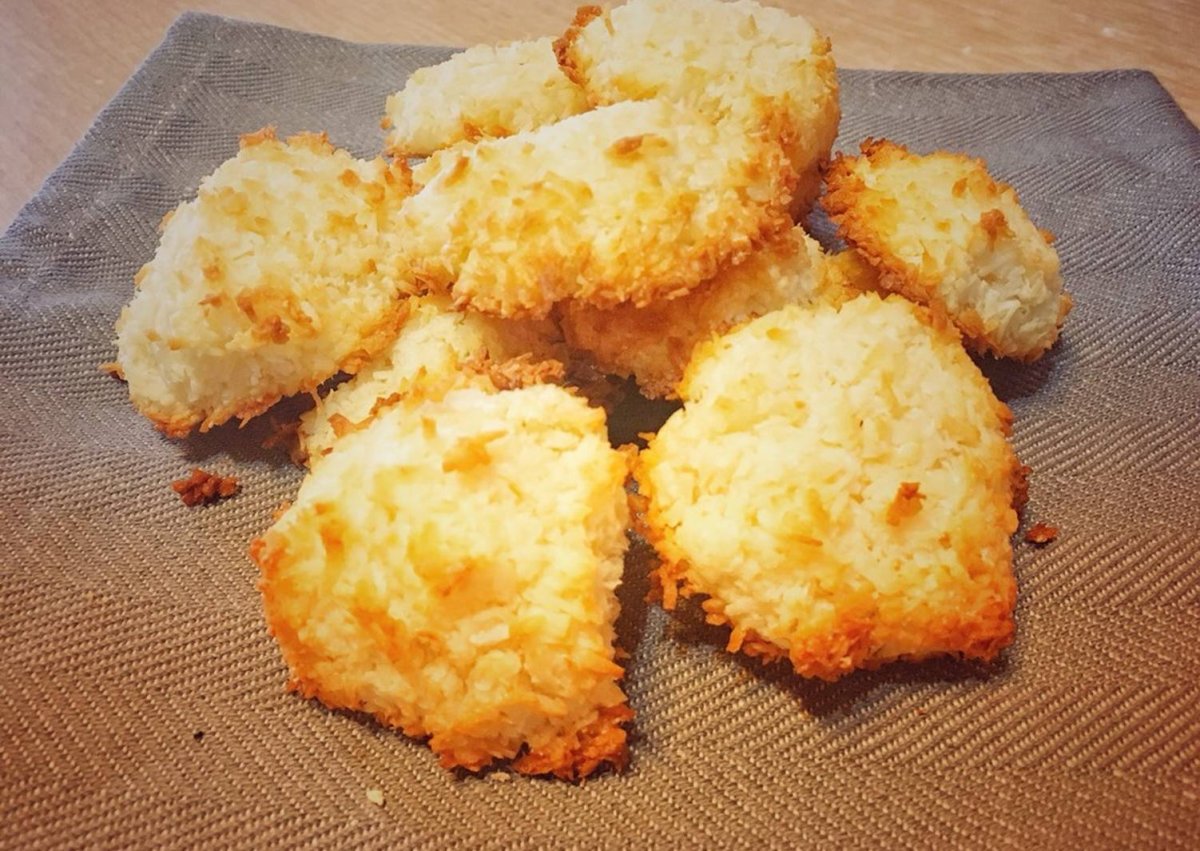Печенье с кокосовой стружкой