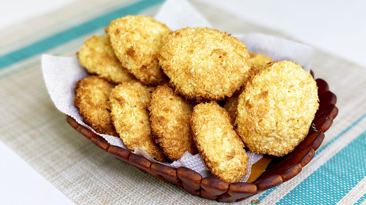 Печенье с кокосовой стружкой