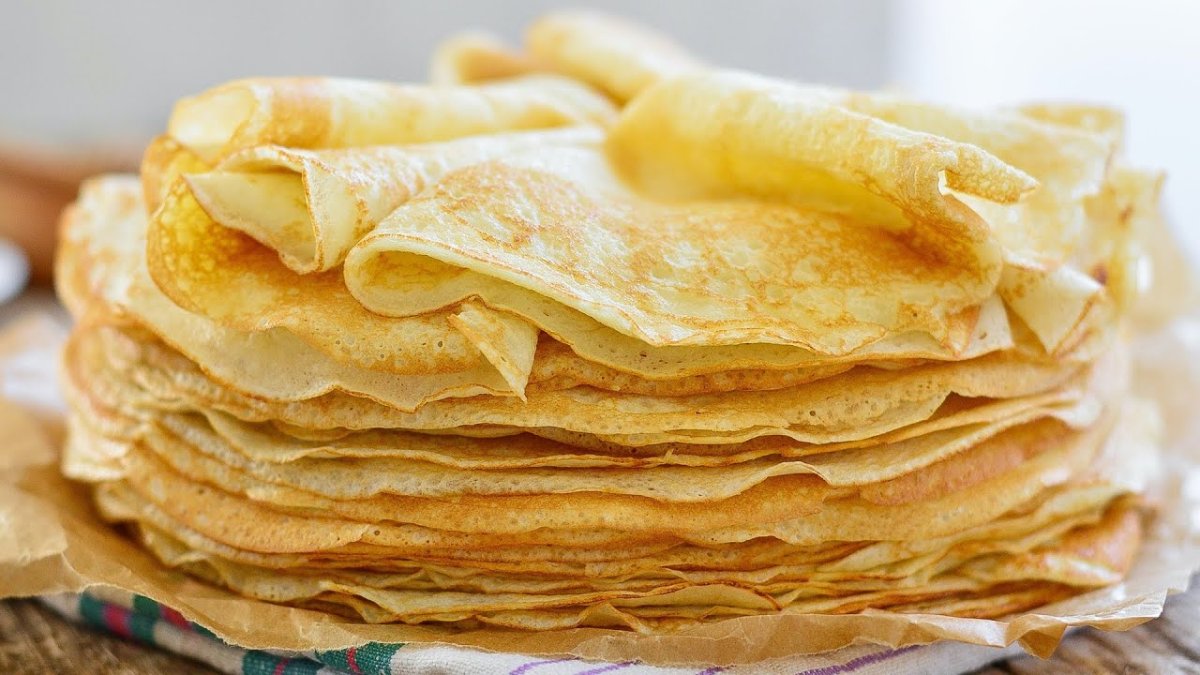 Блины с дырочками