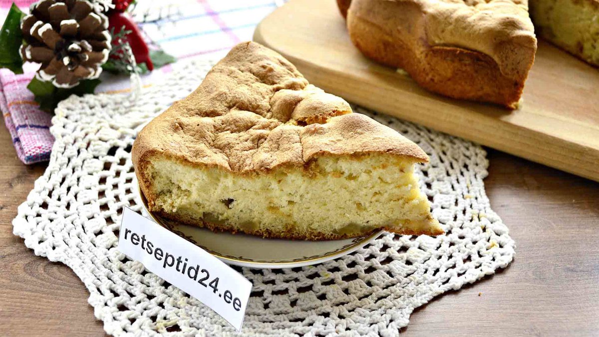 Шоколадно-банановый пирог с маком