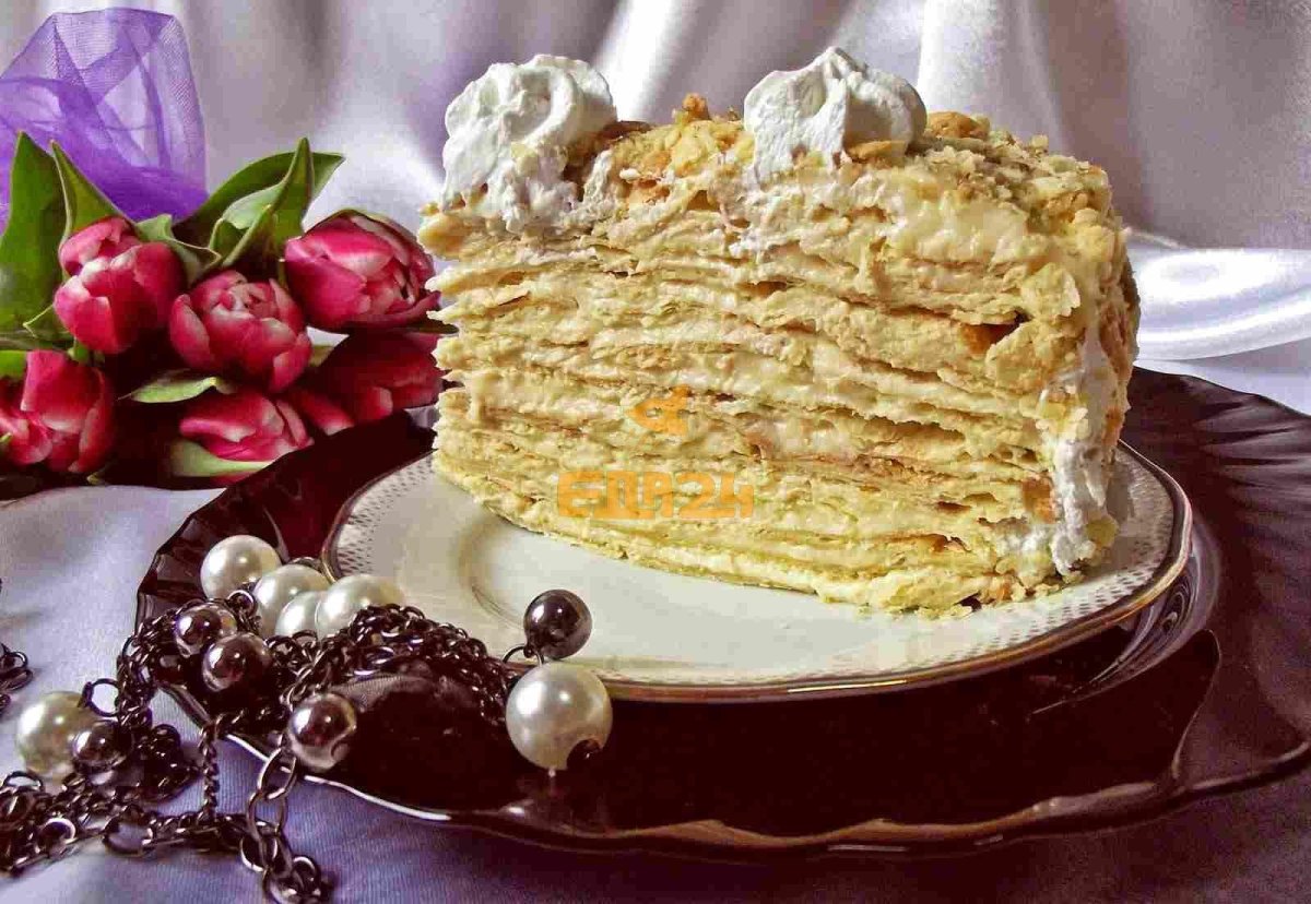 Закусочный блинчатый торт
