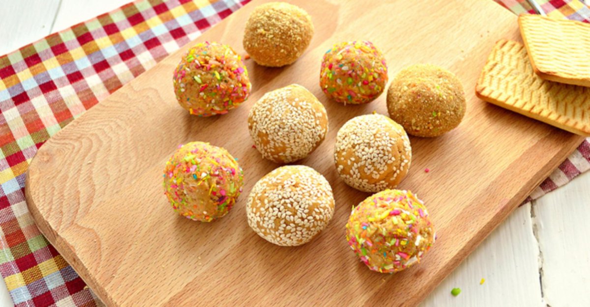 Пирожное из печенья